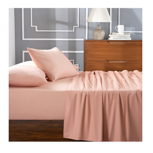 100% sábanas de algodón Super King Size juego de cama de lino de bambú con técnica de tejido de relleno de PVC para bodas - Product Image 6