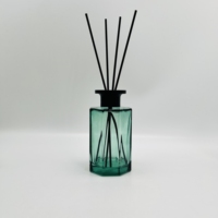 Diffuseur d'arômes grande capacité en verre cristallin pour chambre, salon, voiture, avec bâtonnets diffuseurs, style Instagram, vente en gros