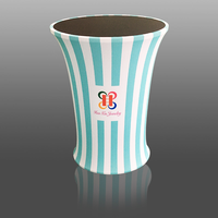 Compteur pop-up portable avec impression en tissu directement pour l'affichage publicitaire