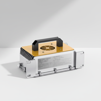 Chargeur de batterie portable professionnel industriel personnalisé en direct d'usine 48V 30A étanche avec entrée CA automatique et sortie CC pour camion