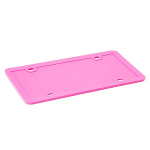 Cadres de plaque d'immatriculation en silicone imperméable et durable personnalisés pour les voitures <span class=keywords><strong>nord</strong></span>-américaines Accessoires clés - Product Image 1