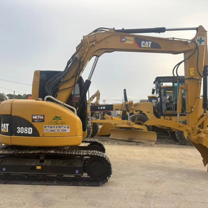 Le rendement élevé a employé la mini excavatrice de Caterpillar 308D machine compacte de 8 tonnes pour la construction de routes, aménagement paysager, travail d'infrastructure - Product Image 1