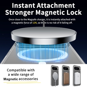 Para <span class=keywords><strong>Google</strong></span> <span class=keywords><strong>Pixel</strong></span> 10 <span class=keywords><strong>Pro</strong></span> XL Funda magnética, Clear TPU + PC 2 en 1 Funda de teléfono móvil a prueba de golpes para <span class=keywords><strong>Google</strong></span> <span class=keywords><strong>Pixel</strong></span> 6A <span class=keywords><strong>7</strong></span> 8A 9 10 <span class=keywords><strong>Pro</strong></span> XL - Product Image 6