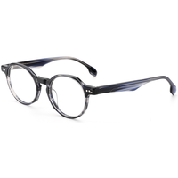 Monture de lunettes optiques rondes rétro Elan Optical YB6602, meilleure vente, unisexe, en acétate, écologique, livraison directe d'usine