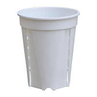 Pots de fleurs d'orchidées en plastique transparent bon marché avec trous pots d'orchidées transparents trous paniers en plastique transparent pots suspendus