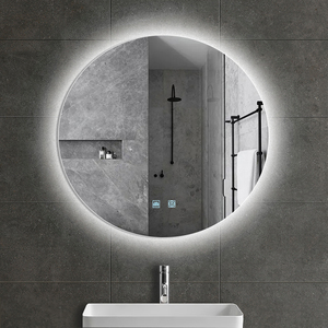 Illuminate <strong>Bathroom</strong> Mirror LED Backlit <strong>Light</strong> Vanity Mirror Touch <strong>Sensor</strong> 3 Color Dimmable Defog Bath Shower Mirror - Product Image 2