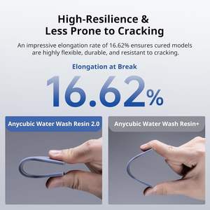 Resina Anycubic Lavable con Agua 2.0, 2 kg, Gris, Resina para Impresora 3D - Product Image 4