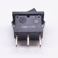 Interrupteur à bascule KCD3 1/3 HP 125V AC 3 positions, unipolaire, marche/arrêt/marche