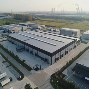 Magazzino Prefabbricato in Acciaio per USA/Canada/Australia |   Q355B, Connessioni a bullone ad alta resistenza, Certificato ASTM per officine industriali - Product Image 5