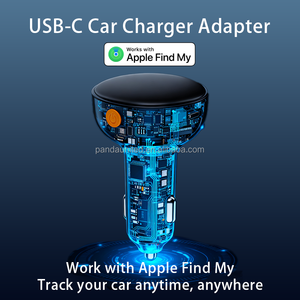Caricabatterie da Auto USB C+Type C con Ricarica Rapida Compatibile con Apple Find My per iPhone Samsung Xiaomi - Product Image 4