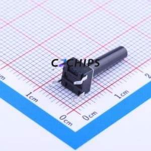 K2-1102DP-X4SW-04 Tactile Switch Through hole-4P,6x6mm Switch Single Pole Single Throw Round Button 2.5N Through Hole - Product Image 2