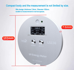 Lámpara de mercurio LED, máquina de exposición de curado, dispositivo de irradiación, probador de alta precisión, medidor de energía UV - Product Image 4