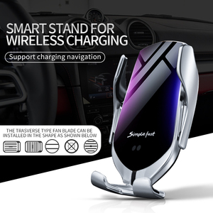 Support de téléphone de voiture Portable 10W Lnfrare <span class=keywords><strong>chargeur</strong></span> sans fil de voiture à <span class=keywords><strong>induction</strong></span> 2 en 1 support de téléphone à charge rapide <span class=keywords><strong>pour</strong></span> <span class=keywords><strong>iphone</strong></span> - Product Image 6