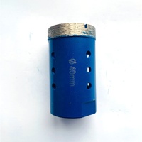 Scie cloche diamantée personnalisable pour béton, foret à percussion rapide pour béton armé