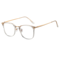 Vente en gros de lunettes optiques TR90 avec monture pour ordinateur bloquant la lumière bleue pour adultes et hommes lunettes de myopie