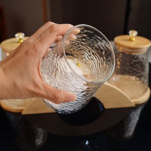 ขวดโหลแก้วเก็บอาหาร400มล. ฝาไม้ไผ่ซิลิโคนคลาสสิกหรูหราที่เก็บเครื่องเทศในครัวเป็นมิตรกับสิ่งแวดล้อมระดับพรีเมียม - Product Image 2