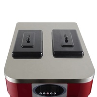Machine à glaces turques molles commerciale Gongly BQL-838F avec distributeur de yaourt, de noix et de lait, nouvelle en acier inoxydable