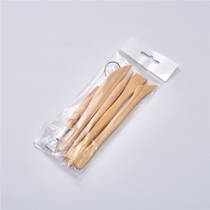 Cpatrick 5pcs 6 "Poterie et Argile Sculpture Couteau Poterie Aiguiser Modélisation Outils Ensemble pour Sculpture Poterie - Product Image 1