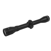 Portée classique tactique OEM ODM noir mat 4X32mm longue portée de visée tactique de vue portée optique de réticule extérieure
