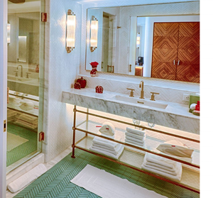 Salle de bain de l'hôtel lavabo salle de bain de l hôtel lavabo SUPPORT D'ÉTAGÈRE METAL HEAVY DUTY CARRIERS SUPPORT D'ÉTAGÈRE Étagère Pieds de support - Product Image 6