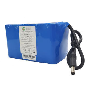 Фабричная поставка высокой емкости сценическое освещение Аккумулятор ICR18650 6S4P 22,2 V 8.8Ah 10.4Ah литий-ионный аккумулятор - Product Image 3