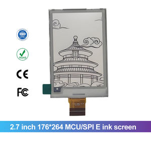 Factory Custom 2.7 Inch 176X264 Mcu E Ink Module Arduino Raspberry Pi Spi Small Size High Resolution E-Paper Lcd <b>Panel</b> <b>Display</b> - Product Image 3