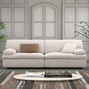 โซฟาโมดูลาร์ Zhida Cozy สำหรับเฟอร์นิเจอร์บ้าน คอลเลคชั่น Cloud Linen สำหรับห้องนั่งเล่น - Product Image 1
