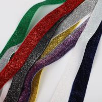 Ruban en chenille métallique personnalisé sur bobine, ruban en velours pailleté pour emballage cadeau, décoration de sapin de Noël, artisanat et projets de bricolage pour les fêtes