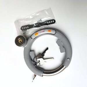 Candado para bicicleta Wu Shen, metálico, en forma de herradura, antirrobo. - Product Image 2