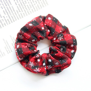 Horror Pumpkin Decoration Fabric Elastic Scrunchy <strong>Hair</strong> Bands Scrunchies Accessories Headwear for Halloween Christmas - Product Image 2