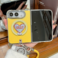 Nouvelle Arrivée : Coque de Téléphone Magnétique avec Béquille pour iPhone Duo, Pliable, Antichoc, Protection de Charnière et Dragonne