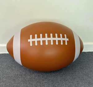 Ballon de football gonflable en PVC personnalisé avec logo pour les sports de plein air, les fêtes, les cadeaux promotionnels, les cadeaux <span class=keywords><strong>à</strong></span> offrir, certifié - Product Image 4