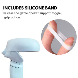 ओकुलस क्वेस्ट 2 सहायक उपकरण के लिए वीआर गोल्फ क्लब हैंडल ग्रिप्स विस्तारित अटैचमेंट, गोल्फ खेलने से गेमिंग अनुभव में सुधार होता है - Product Image 3