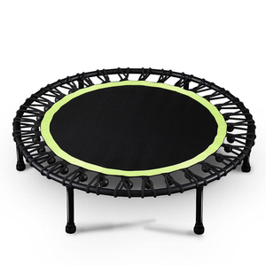 Trampolín de Fitness Plegable y Silencioso CZFIT de 48 Pulgadas con Cuerdas Elásticas de Alta Resistencia de 550 Libras, Forma de U Ajustable, Unisex - Product Image 2