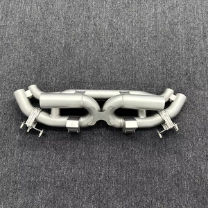 Échappement d'acier inoxydable de <span class=keywords><strong>prix</strong></span> usine pour Porsche <span class=keywords><strong>911</strong></span> 992 3.0T système d'échappement de commande de soupape de Catback d'échappement d'acier inoxydable - Product Image 3