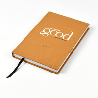 Agenda personnalisé à couverture rigide avec impression numérique, reliure parfaite et plastification pour la prise de notes