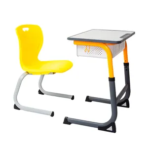 School Furniture Suppliers Adult Student Desk Training Room Chair And Desk Single Seat Student Table And Chairs