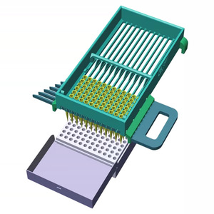 Outil auxiliaire de laboratoire, chargeur rapide de pointes de pipette, dispositif de chargement de pointes en vrac efficace pour laboratoire de biochimie - Product Image 2
