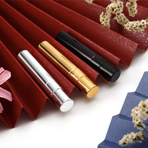 고품질 미니 여행용 향수 테스터 병 3ml 5ml 10ml 유리 골드 실버 블랙 마감 휴대용 빈 펌프 스크린 인쇄 - Product Image 2