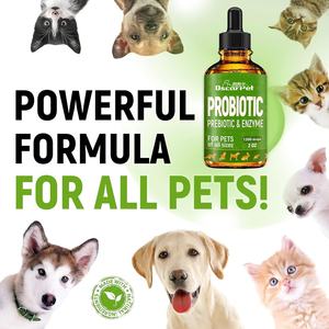Suplemento Probiótico Natural para Animais de Estimação com Marca Privada OEM, Gotas Líquidas com Abóbora para Apoiar a Saúde do Sistema Digestivo de Cães e Gatos - Product Image 5