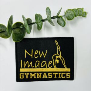 カスタムロゴ発光刺繍バッジ長方形刺繍織りパッチ高品質 - Product Image 3