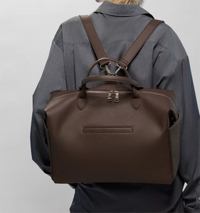 <span class=keywords><strong>Sac</strong></span> à <span class=keywords><strong>langer</strong></span> convertible multifonctionnel en cuir vegan imperméable de qualité supérieure, <span class=keywords><strong>sac</strong></span> à <span class=keywords><strong>dos</strong></span> de voyage pour maman, vente chaude - Product Image 2