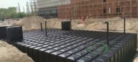 Vente directe d'usine Réservoirs d'eau en acier BDF Réservoirs d'eau souterrains en plastique Stockage d'eau de pluie souterrain Réservoir d'eau en acier souterrain