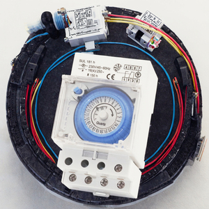 Ce RoHS sul180h Din Rail 16A 110V-250V AC 12V DC <span class=keywords><strong>24</strong></span> giờ Hẹn Giờ Cơ khí Thời gian chuyển tiếp chuyển đổi 220V 230V Sản phẩm thời gian chuyển mạch - Product Image 3