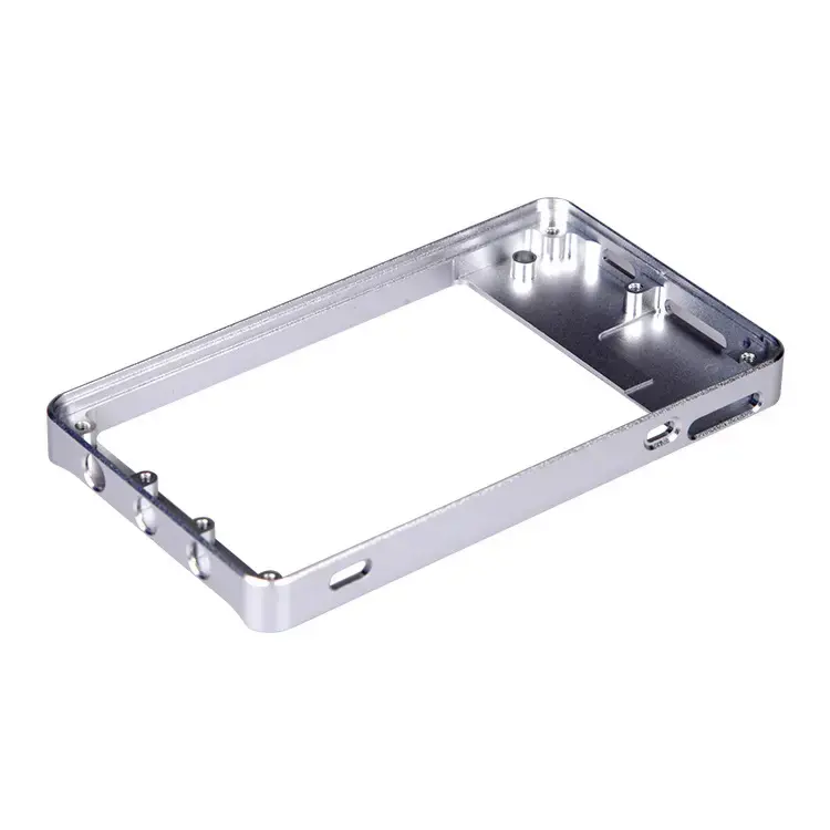 전화 용 알루미늄 합금 금속 범퍼 마그네틱 전화 강화 유리 케이스