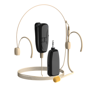 Micrófono Inalámbrico <span class=keywords><strong>Invisible</strong></span> Mini 2.4G G18B para Actuaciones en Escenario, Micrófono de Diadema - Product Image 1