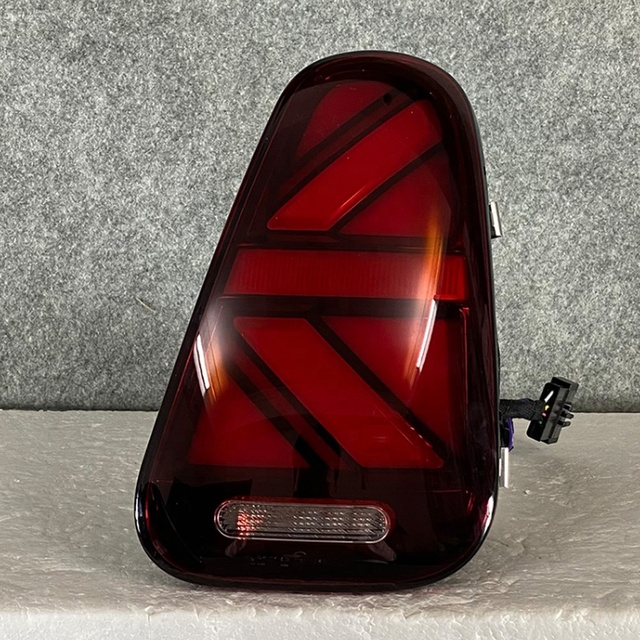 For Mini Cooper R50 R52 R53 2002-2006 Sequential Dynamic Animation Rear Lamps Car Taillight Pair Upgrade Full LED Tail Lights
