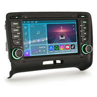 Reproductor de DVD para Auto Android 16 con Pantalla IPS de 7 Pulgadas Erisin ES9077T para AUDI TT MK2 2006-2014, DSP, CarPlay Inalámbrico, TPMS, DAB+, 4G LTE, GPS