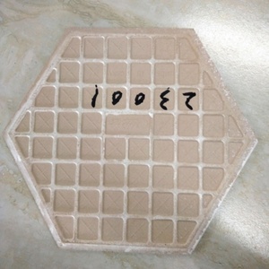 A-Diffusion Carrelage mural hexagonal en céramique émaillée blanche 20*23cm <span class=keywords><strong>Parquet</strong></span> en porcelaine moderne pour salle de bain cuisine chambre d'hôtel - Product Image 2