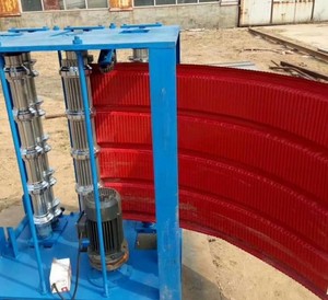 Aluminum Bar Curve Steel Stirrup Bending <b>Tile</b> Making Machinery Electric Metal Arch Roofing <b>Sheet</b> Crimping Making Machine - Product Image 6